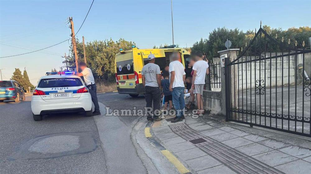 Λαμία - τροχαίο - εγκατάλειψη Λαμία - τροχαίο - εγκατάλειψη