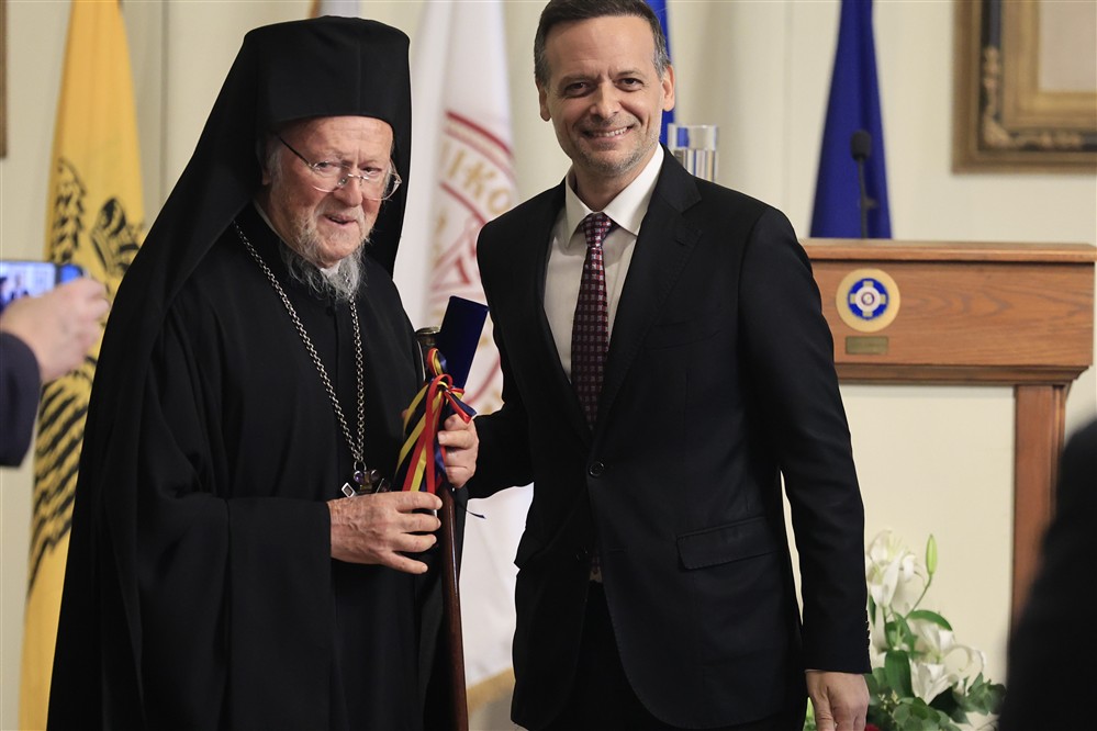 Οικουμενικός Πατριάρχης Βαρθολομαίος - Χάρης Δούκας