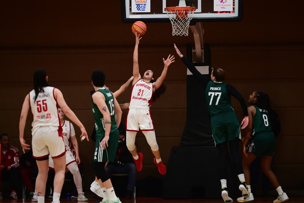 ΠΑΟ - ΟΣΦΠ -μπάσκετ - γυναικών