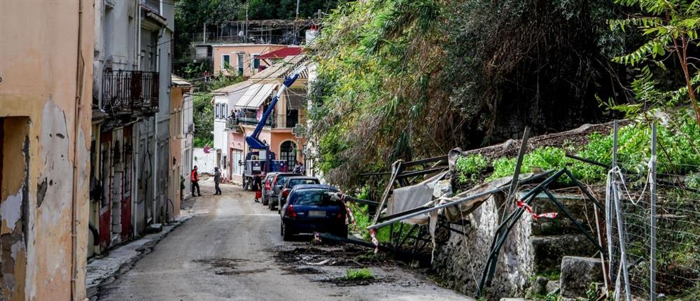 Κέρκυρα πλημμύρες Κέρκυρα πλημμύρες