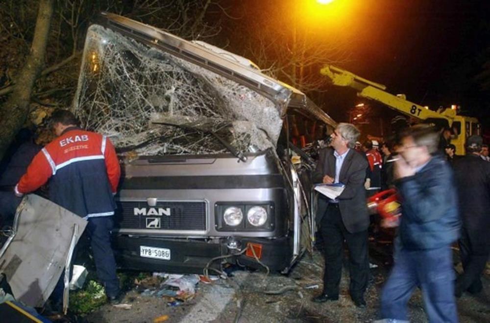 Τροχαίο δυστύχημα - Τέμπη - 21 μαθητές