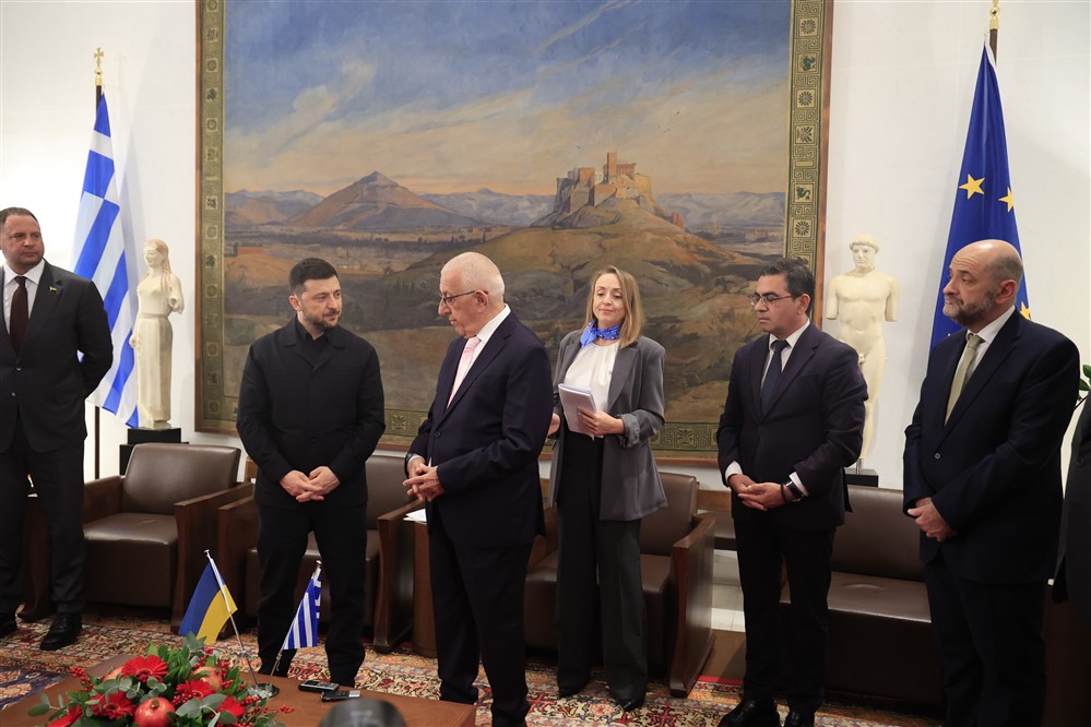 Νικήτας Κακλαμάνης - Βολοντίμιρ Ζελένσκι