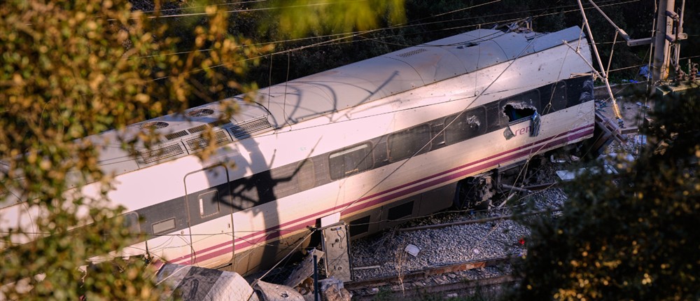 Σιδηροδρομικό δυστύχημα στην Ισπανία