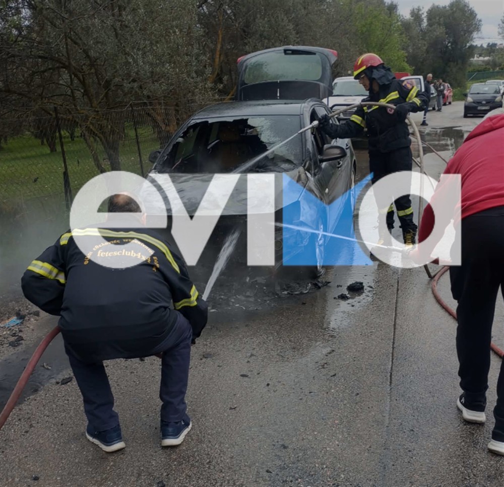 Εύβοια - Φωτιά σε ΙΧ