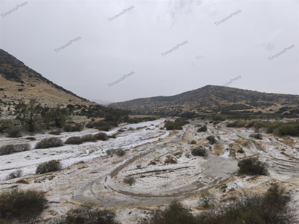Τυρναβος - χαλαζι Τυρναβος - χαλαζι
