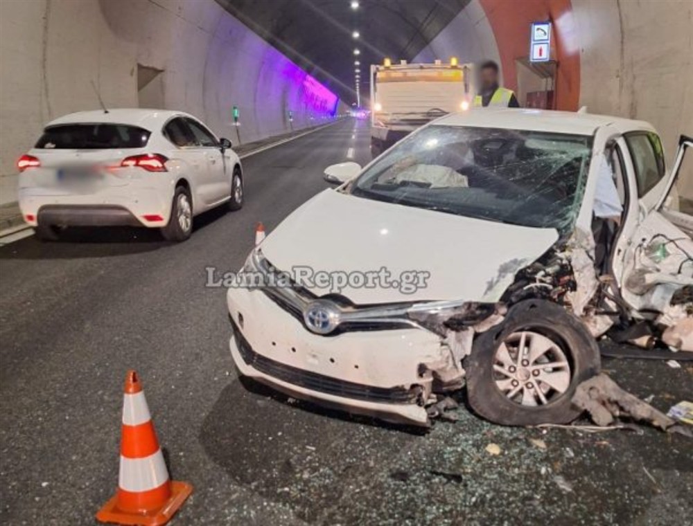 τροχαίο - Αθηνών - Λαμίας