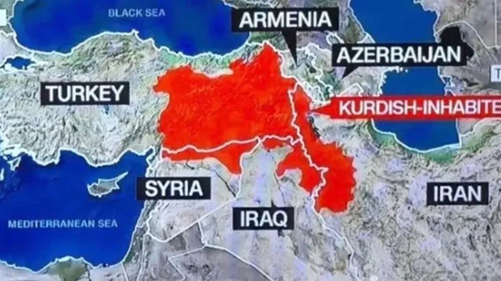 Κούρδοι - χάρτης Κούρδοι - χάρτης