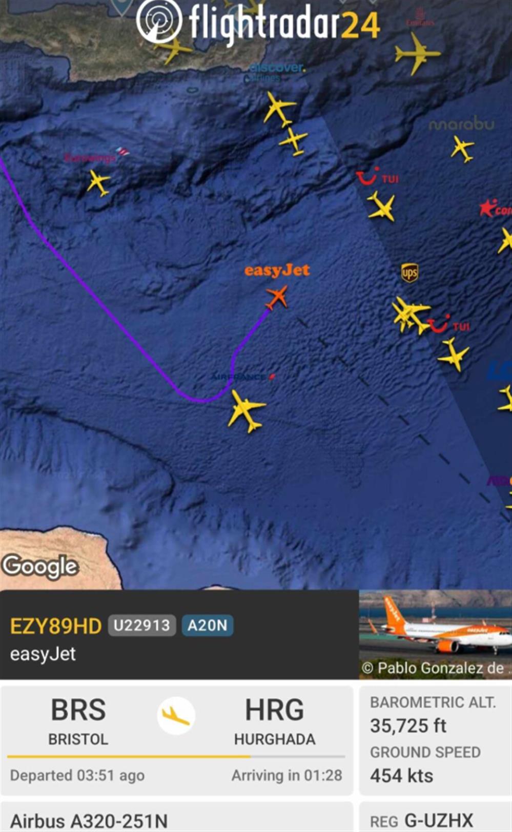 Ηράκλειο - Αναγκαστική προσγείωση Ηράκλειο - Αναγκαστική προσγείωση