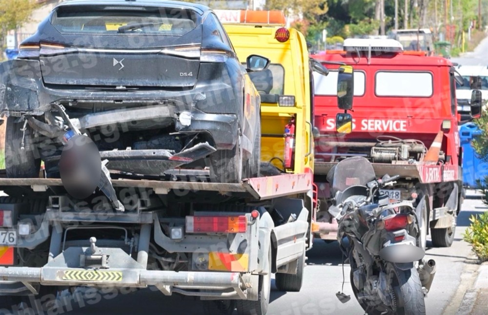 Λάρισα - τροχαίο