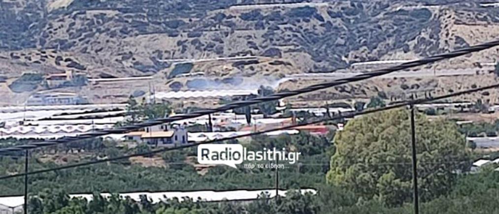 Κρήτη: Φωτιά στην Ιεράπετρα - Μεγάλη κινητοποίηση της Πυροσβεστικής