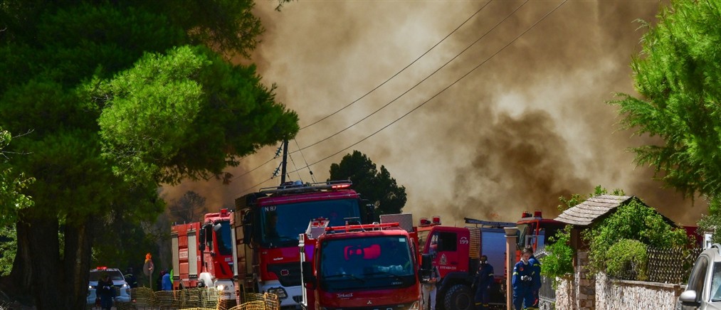 Χωρίς ενεργό μέτωπο η φωτιά στα Ανοιξιάτικα Χαλκιδικής