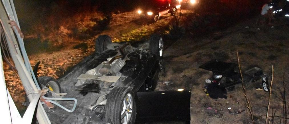 Αργολίδα: Όχημα εξετράπη της πορείας του και κατέληξε σε ξεροπόταμο - Τραυματίας ο οδηγός