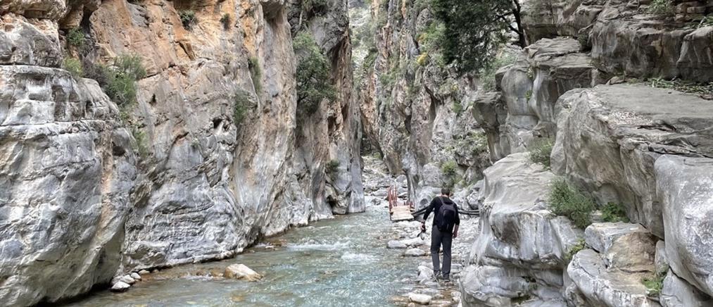 Κρήτη – Σεισμός: Κλειστό θα παραμείνει το φαράγγι της Σαμαριάς