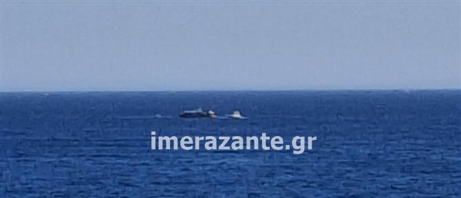 Πυρκαγιά σε επιβατικό - τουριστικό σκάφος: Με ασφάλεια πρόσδεσε στο λιμάνι