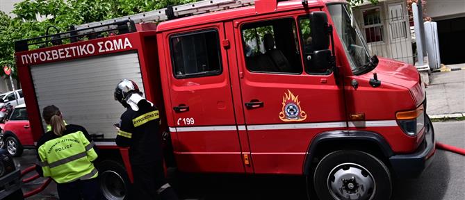 Κηφισιά: Φωτιά σε αποθήκη εργοστασίου - Εκτροπή της κυκλοφορίας