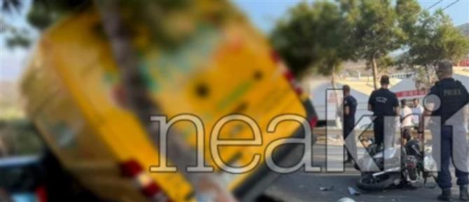 Χερσόνησος: Καρέ - καρέ η στιγμή του θανατηφόρου τροχαίου (βίντεο)