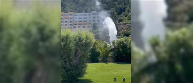 Ρόδος: Διαρροή αερίου σε ξενοδοχειακό συγκρότημα της Ιξιάς - Έκλεισε ο δρόμος