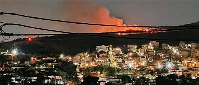 Φωτιά στο Καματερό (βίντεο)