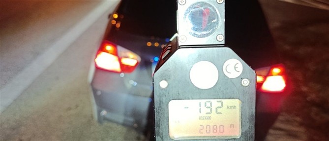 Θεσσαλονίκη: Συνελήφθη οδηγός που έτρεχε με 192 χιλιόμετρα την ώρα