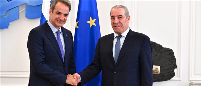 Ο Κυριάκος Μητσοτάκης συναντήθηκε με τον αντιπρόεδρο της Παλαιστινιακής Αρχής - Τι συζητήθηκε