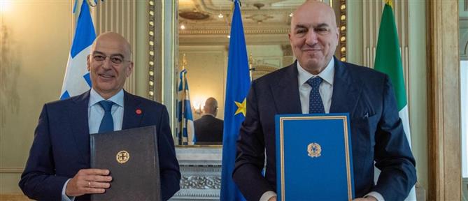 Δένδιας:  Υπεγράφη στη Ρώμη συμφωνία για θέματα εναέριας αστυνόμευσης