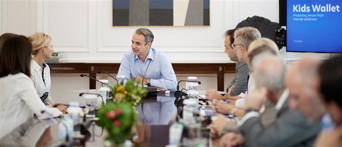 Μητσοτάκης: Συνάντηση με την αντιπρόεδρο της Μeta - "Ψηλά" η προστασία των παιδιών από τον εθισμό στο διαδίκτυο