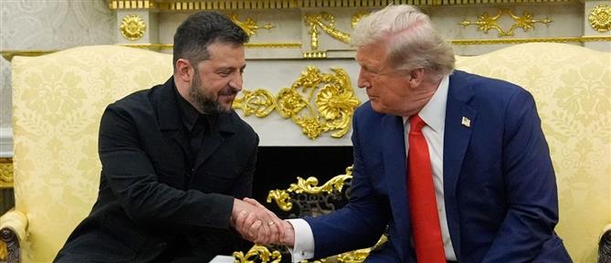 Τραμπ σε Ζελένσκι: Οι ΗΠΑ "θα εμπλακούν" στη μελλοντική ασφάλεια της Ουκρανίας