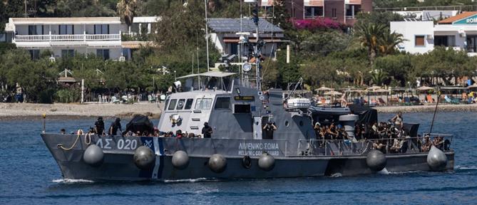 Εντοπίστηκαν και διασώθηκαν 76 μετανάστες νότια της Γαύδου από το Λιμενικό