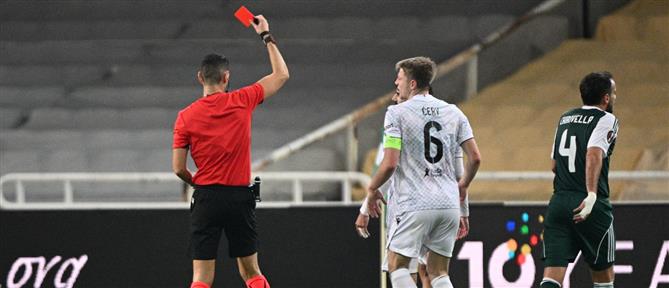 Europa League - Παναθηναϊκός: Με 10 παίκτες στο 32' η Βικτόρια Πλζεν