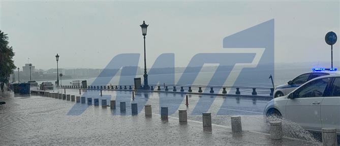 Έντονα καιρικά φαινόμενα στη Θεσσαλονίκη