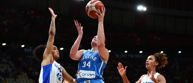 Eurobasket Γυναικών: Η Ελλάδα παραδόθηκε στην ανωτερότητα της Γαλλίας