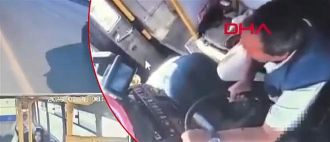 Τουρκία: Οδηγός λεωφορείου υπέστη καρδιακή προσβολή πάνω στο τιμόνι