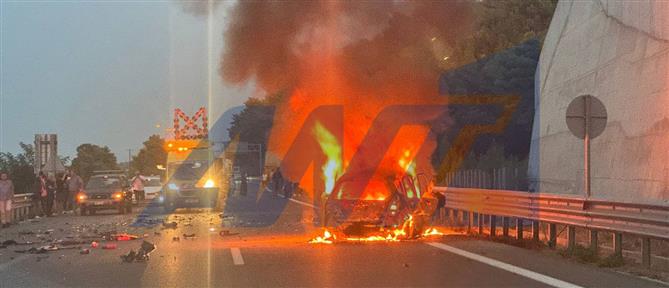 Σοκαριστικό τροχαίο στο Αίγιο – Νεκρός ο οδηγός (βίντεο)