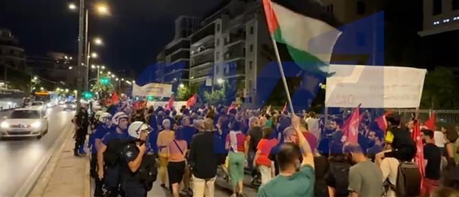Πάρκο Ελευθερίας: Πλήθος κόσμου στη συγκέντρωση αλληλεγγύης για την Παλαιστίνη (βίντεο)