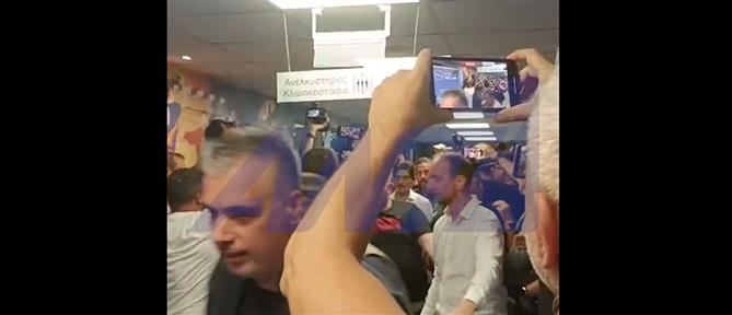 Η άφιξη Γιαννακόπουλου στο γραφείο Βρούτση και η κρίσιμη συνάντηση (βίντεο)