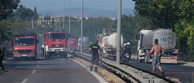 Από το λιμάνι του Λαυρίου τα πλοία με προορισμό τη Ραφήνα λόγω φωτιάς