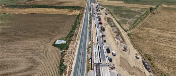 Σε κυκλοφορία το πρώτο ενισχυμένο τμήμα της σιδηροδρομικής γραμμής Αθήνα - Θεσσαλονίκη