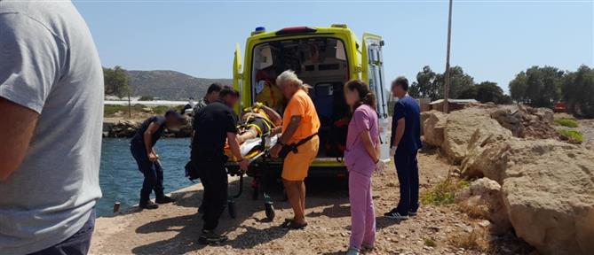 Κρήτη: Άνδρας ανασύρθηκε χωρίς τις αισθήσεις του στο Μπάλο (εικόνες)