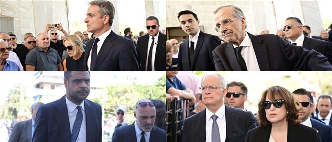 Κηδεία Λένας Σαμαρά: Σε κλίμα οδύνης το τελευταίο "αντίο" στην κόρη του Αντώνη Σαμαρά (εικόνες)