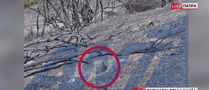 Πυρκαγιά στην Αχαϊα: Καταγγελία στον ΑΝΤ1 για εμπρησμό στη Βούντενη