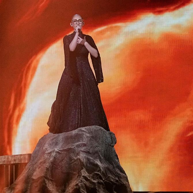 Eurovision 2025 - Τελικός: Αποθέωσαν την Klavdia στο X/Twitter για την εμφάνισή της