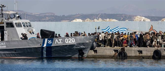Γαύδος: Επιχείρηση διάσωσης 520 μεταναστών τα ξημερώματα