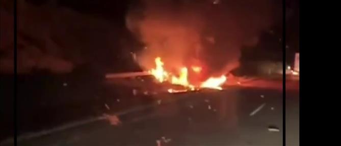 Ντιόγκο Ζότα: Τρομακτικές οι εικόνες με το αυτοκίνητο του στις φλόγες αμέσως μετά το τροχαίο (βίντεο)