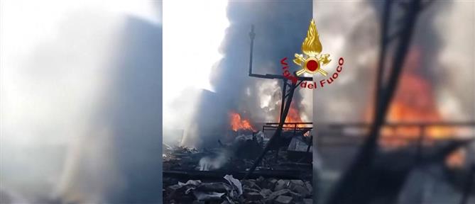 Ρώμη: Ισχυρή έκρηξη σε βενζινάδικο