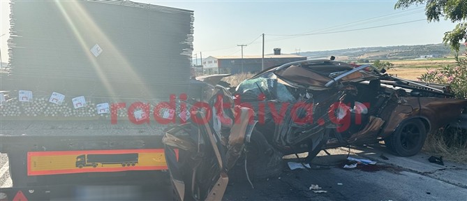 Νεκρός 56χρονος μετά από τροχαίο με φορτηγό στην Ε.Ο Θήβας - Λιβαδειάς