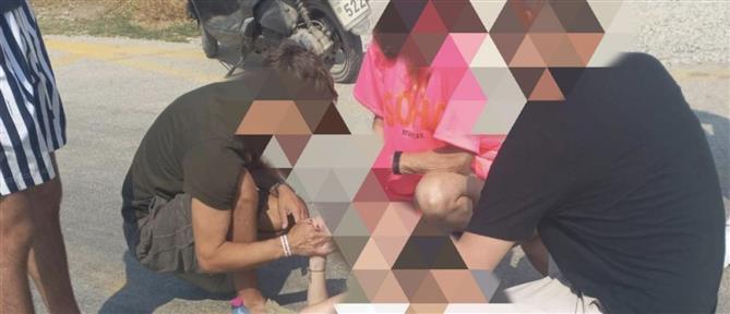 Σκιάθος: Γυναίκα παρασύρθηκε από τα αέρια της τουρμπίνας αεροπλάνου (βίντεο)