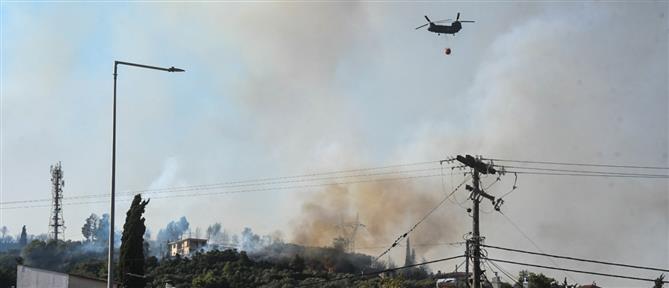 Πυρκαγιά - Αχαΐα: Διαδοχικά μηνύματα από το 112