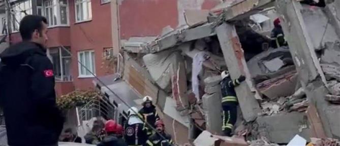 Τουρκία: Θρήνος και αγωνία για πενταμελή οικογένεια - Εγκλωβίστηκε στα συντρίμμια πολυκατοικίας που κατέρρευσε