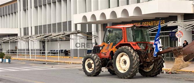 Συνεχίζονται οι κινητοποιήσεις των αγροτοκτηνοτρόφων στα Χανιά
