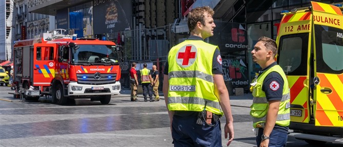 Φωτιά ξέσπασε σε εργοτάξιο σε κεντρικό σημείο των Βρυξελλών - Τουλάχιστον 6 νεκροί (βίντεο)